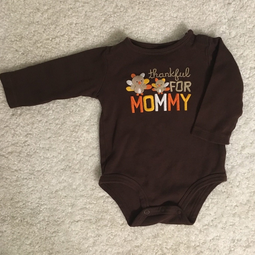 Baby Thanksgiving Onesie